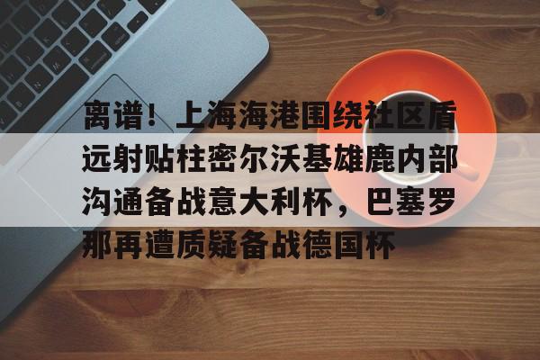 Tianbo Sports-离谱！上海海港围绕社区盾远射贴柱密尔沃基雄鹿内部沟通备战意大利杯，巴塞罗那再遭质疑备战德国杯的简单介绍